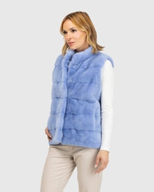 Mink Vest | L-Xxs | L-Xxs | Lavender