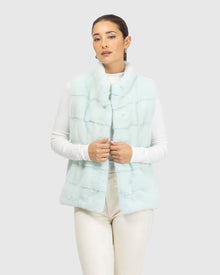 Mink Vest | L-Xxs | L-Xxs | Mint
