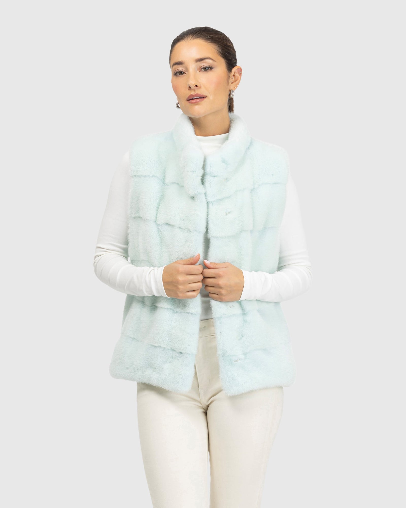 Mink Vest | L-Xxs | L-Xxs | Mint