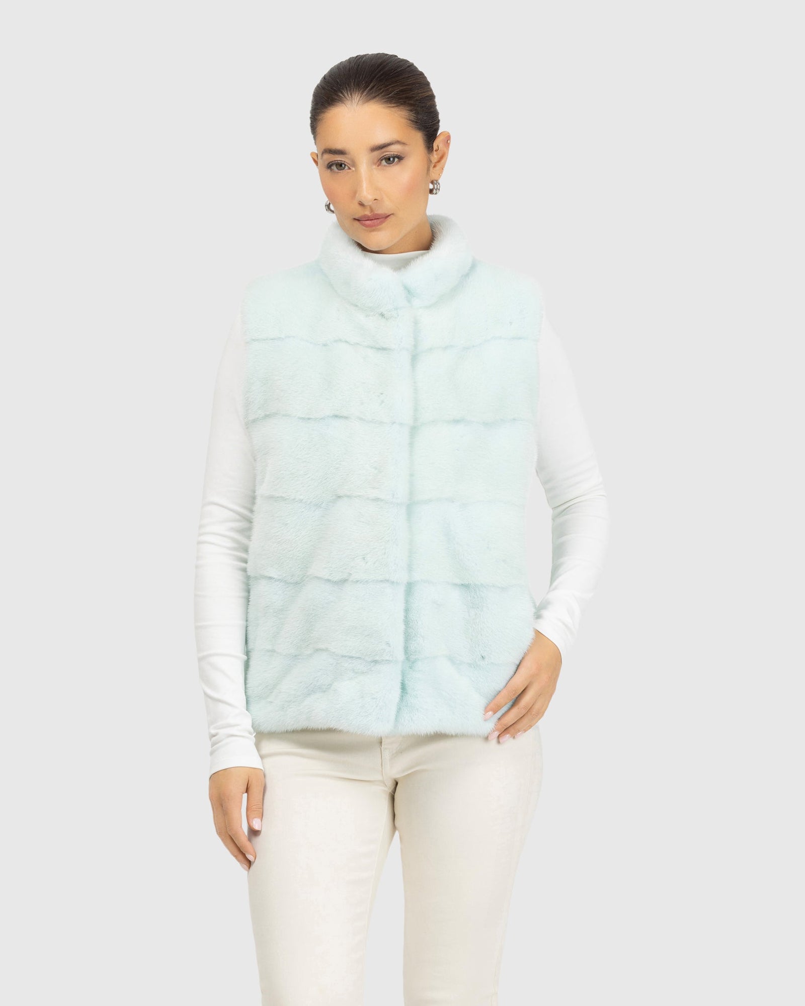 Mink Vest | L-Xxs | L-Xxs | Mint