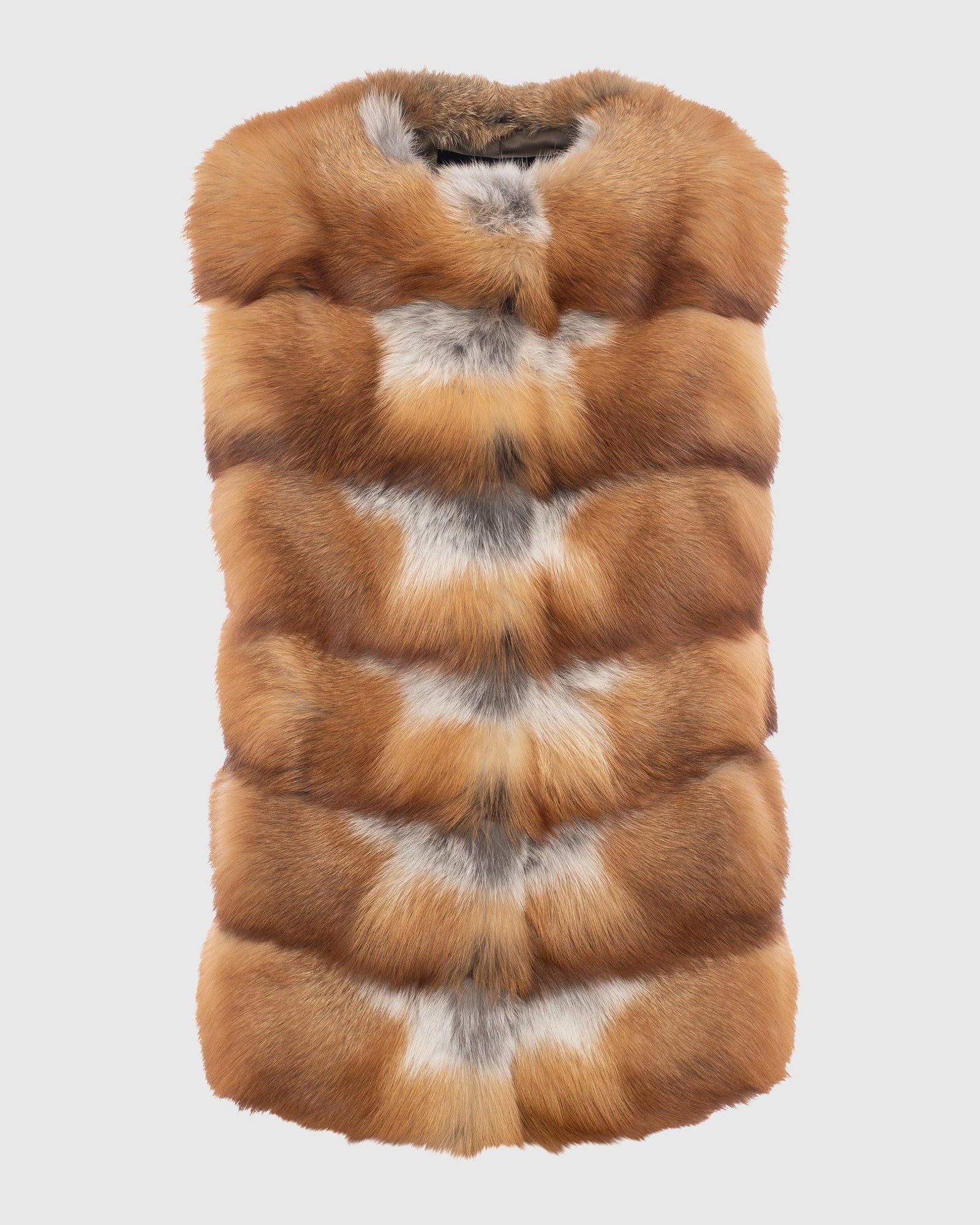 Fox Collarless Vest | Red Fox (V1)