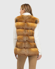 Fox Collarless Vest | Red Fox (V1)