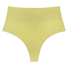 Women | Added Coverage High Rise Bikini Bottom | Limon Sparkle