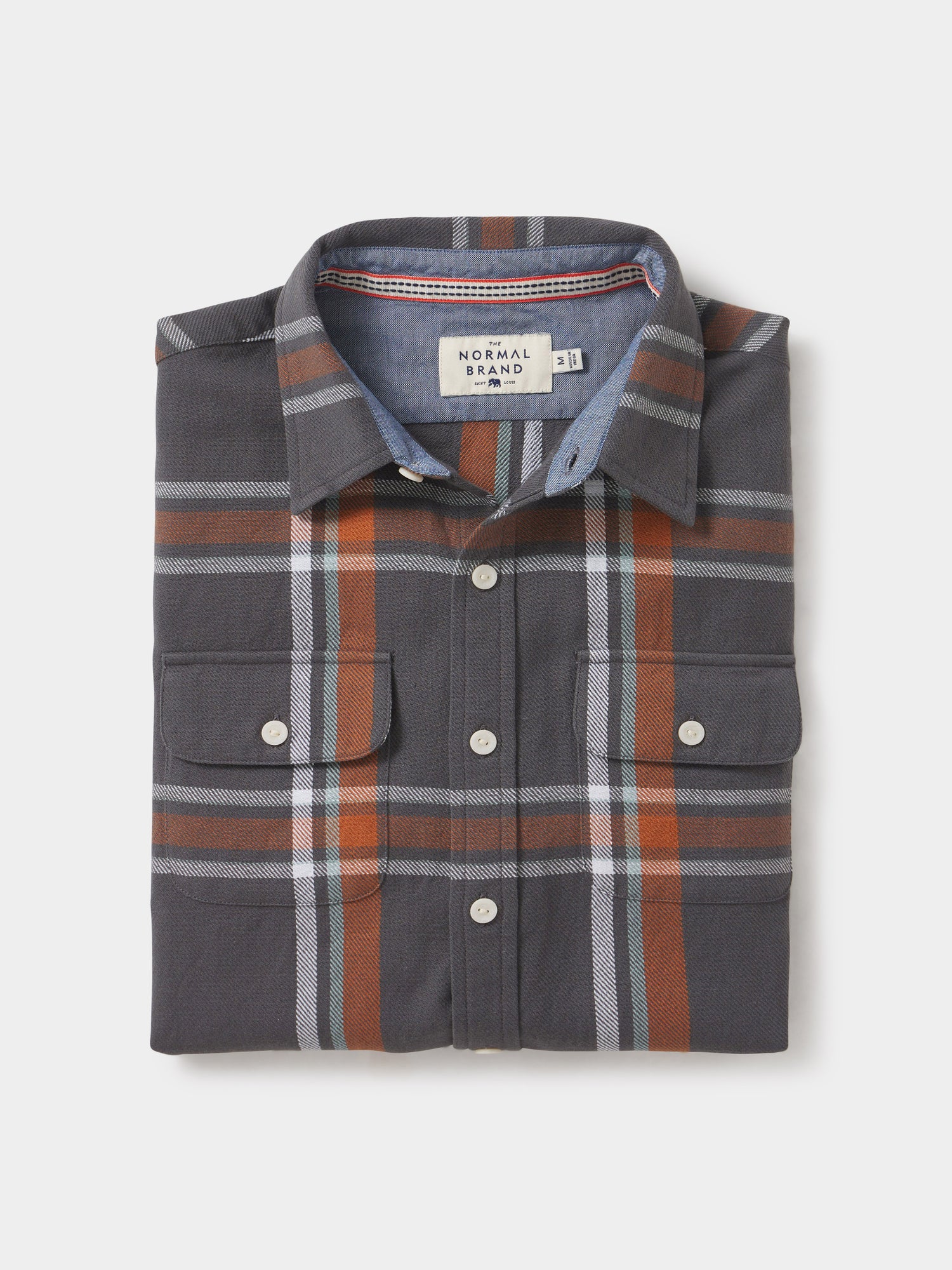 Men | Mountain Overshirt | Charcoal Plaid