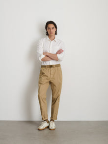 Men | The Standard Pleated Pant | Chino Vintage Khaki