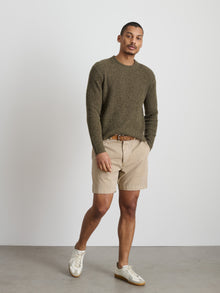 Men | Jordan Sweater | Marled Cashmere Marled Olive