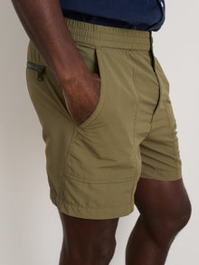 Men | Utility Shorts | Nylon Olive