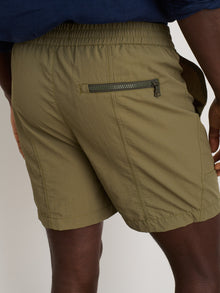 Men | Utility Shorts | Nylon Olive