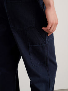 Unisex | Painter Pant | Recycled Denim Dark Navy