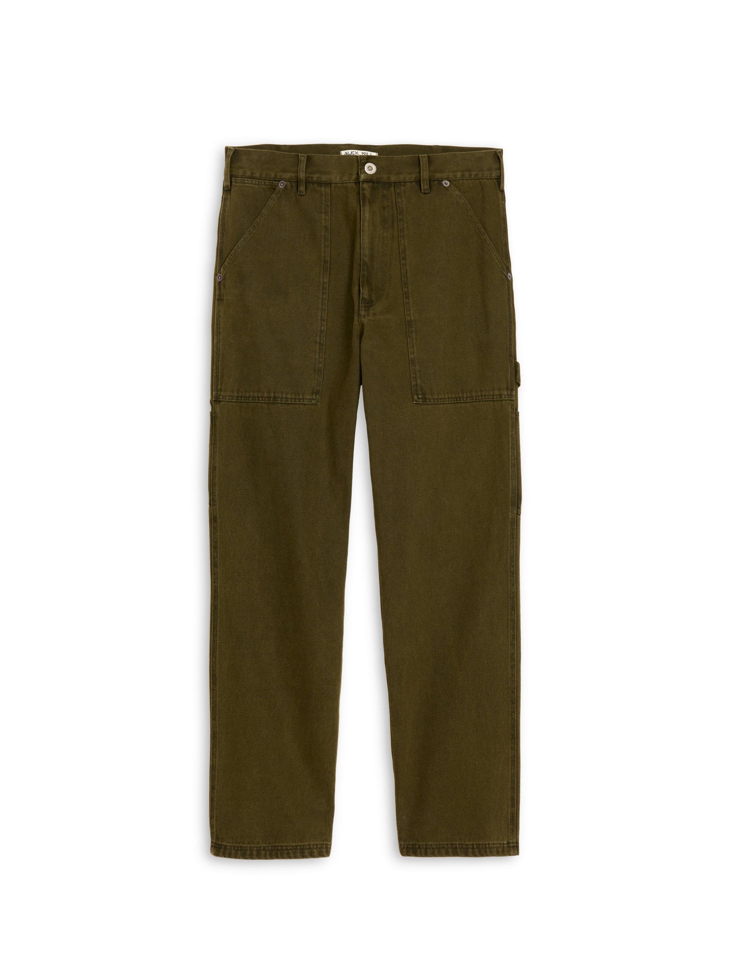 Unisex | Painter Pant | Recycled Denim Military Olive