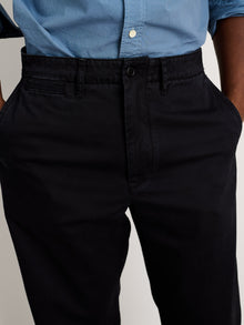 Men | Straight Leg Pant | Vintage Washed Chino Washed Black