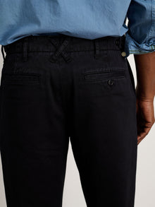 Men | Straight Leg Pant | Vintage Washed Chino Washed Black