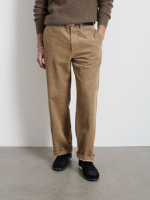 Men | Straight Leg Pant | Corduroy Khaki