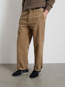 Men | Straight Leg Pant | Corduroy Khaki