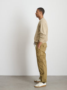 Men | Pull On Cargo Pant | Canvas Khaki