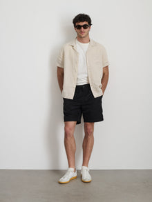 Men | Irving Shorts | Washed Nylon Black
