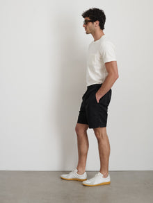 Men | Irving Shorts | Washed Nylon Black
