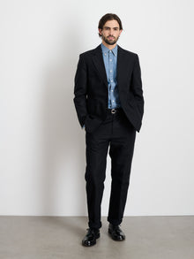 Men | Grant Trouser | Cotton Twill Anthracite