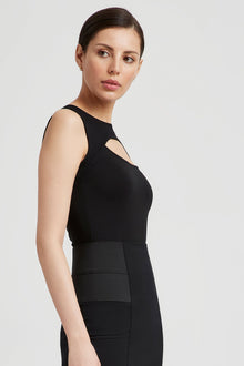 Bowen Sleeveless Top | Black