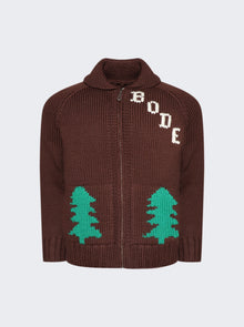 Men | Bode | Fir Cardigan | Brown