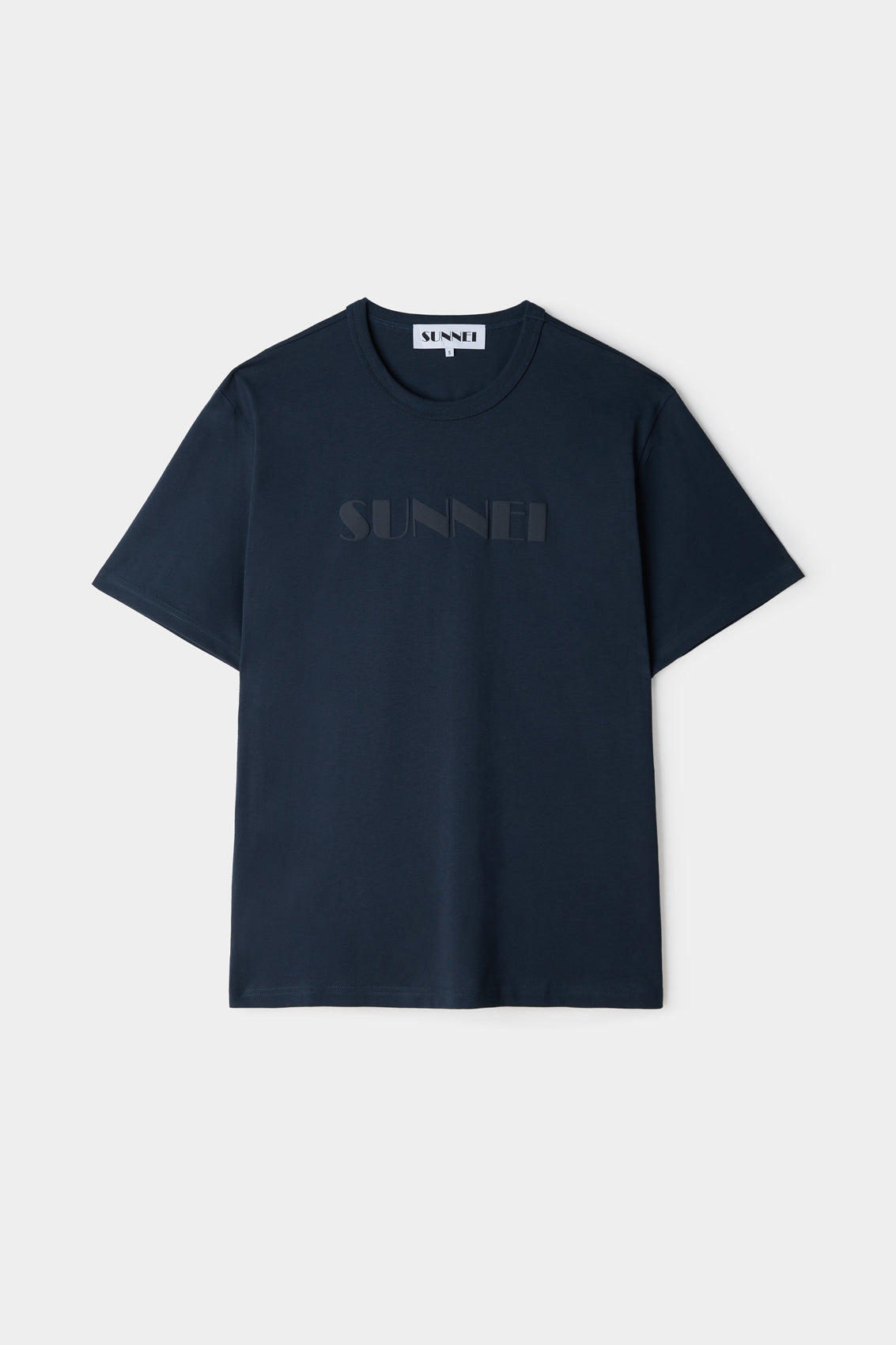 Unisex | Big Logo Sprayed T-Shirt | Dark Blue