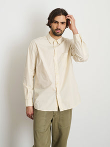 Men | Easy Shirt | Cotton Poplin Stone