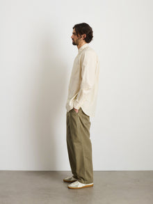 Men | Easy Shirt | Cotton Poplin Stone