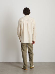 Men | Easy Shirt | Cotton Poplin Stone