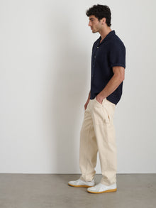 Unisex | Camp Shirt | Linen Dark Navy