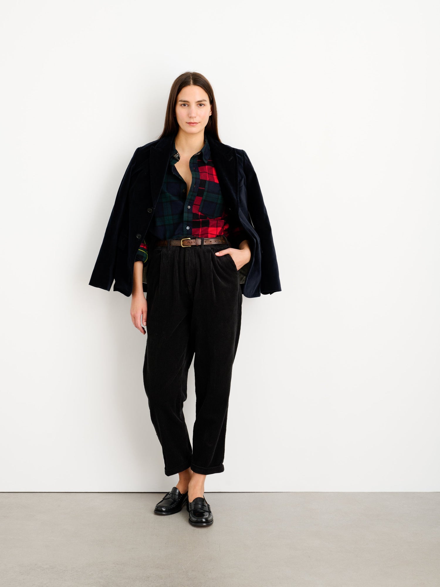 Unisex | Mixed Tartan Shirt | Mixed Tartan