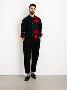 Unisex | Mixed Tartan Shirt | Mixed Tartan