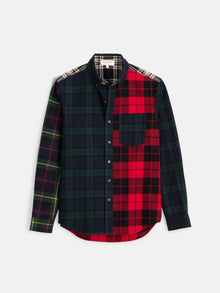 Unisex | Mixed Tartan Shirt | Mixed Tartan