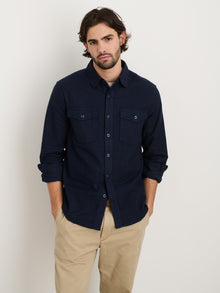 Unisex | Highland Shirt | Chamois Navy