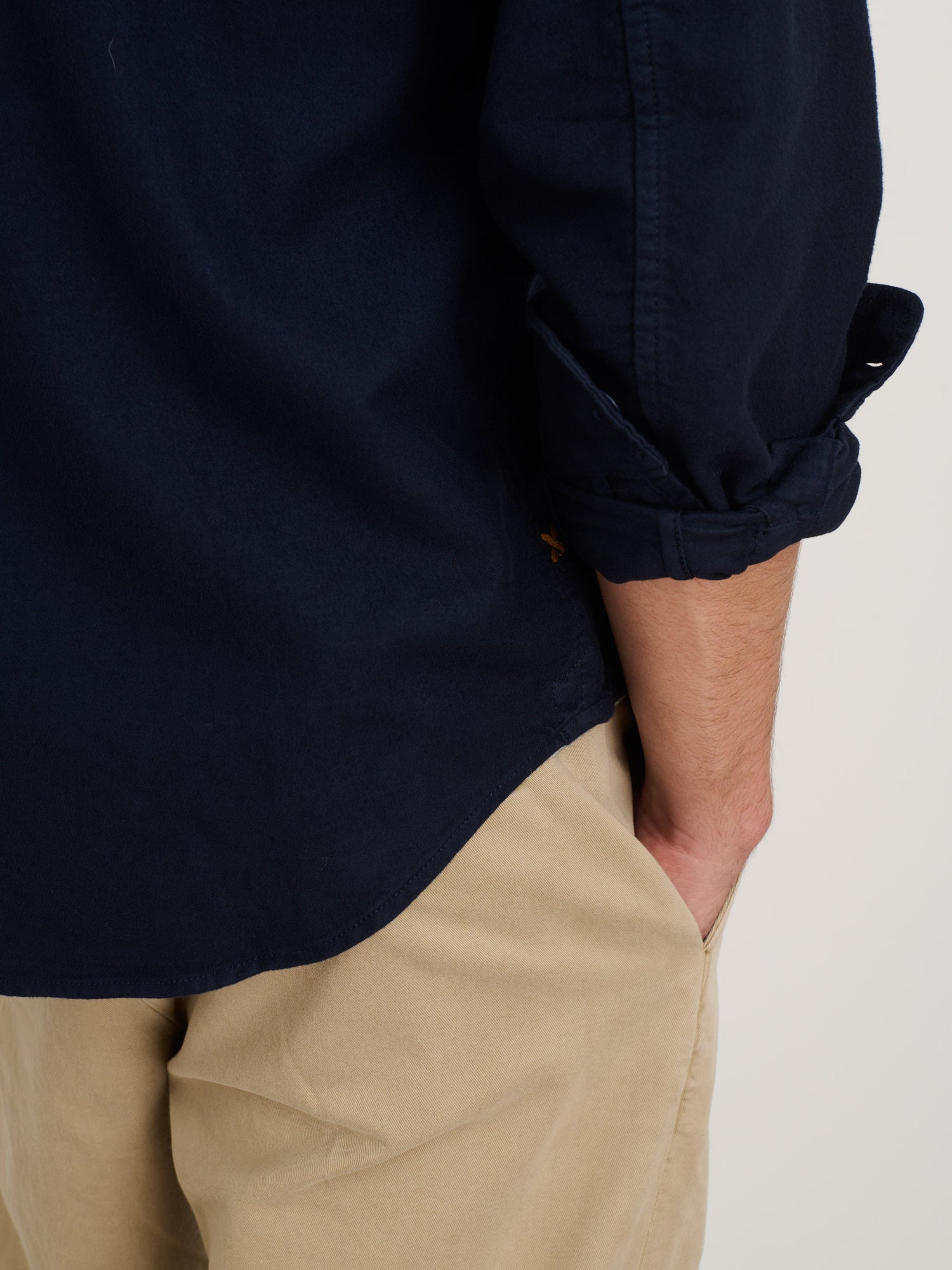 Unisex | Highland Shirt | Chamois Navy