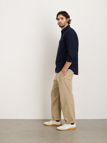 Unisex | Highland Shirt | Chamois Navy