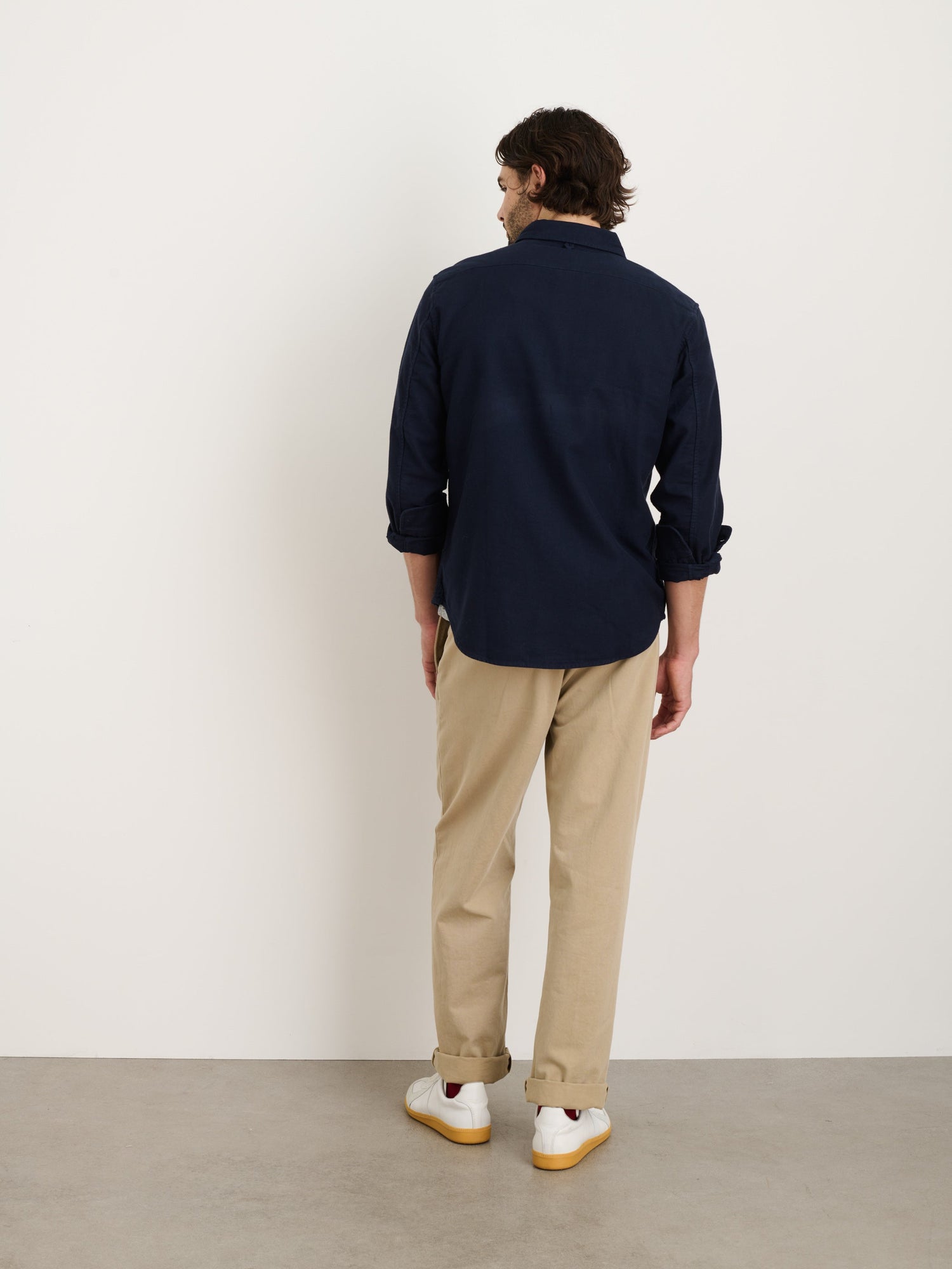 Unisex | Highland Shirt | Chamois Navy