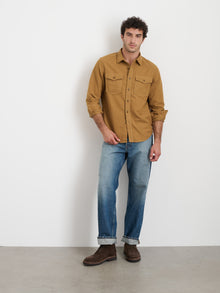 Men | Highland Shirt | Chamois Walnut
