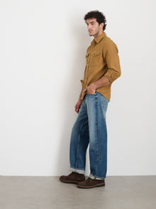Men | Highland Shirt | Chamois Walnut