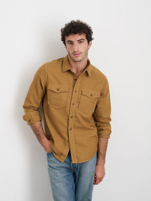 Men | Highland Shirt | Chamois Walnut