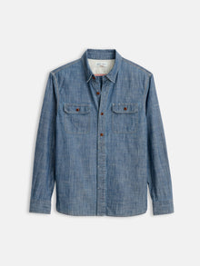 Men | Work Shirt | Chambray Light Wash