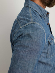 Men | Work Shirt | Chambray Light Wash
