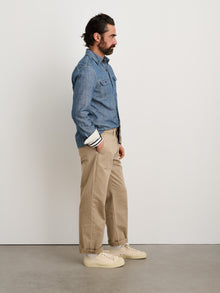 Men | Work Shirt | Chambray Light Wash