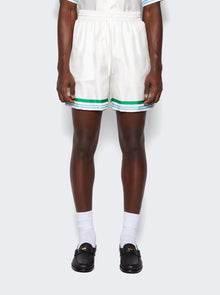 Men | CASABLANCA | Drawstring Shorts | White