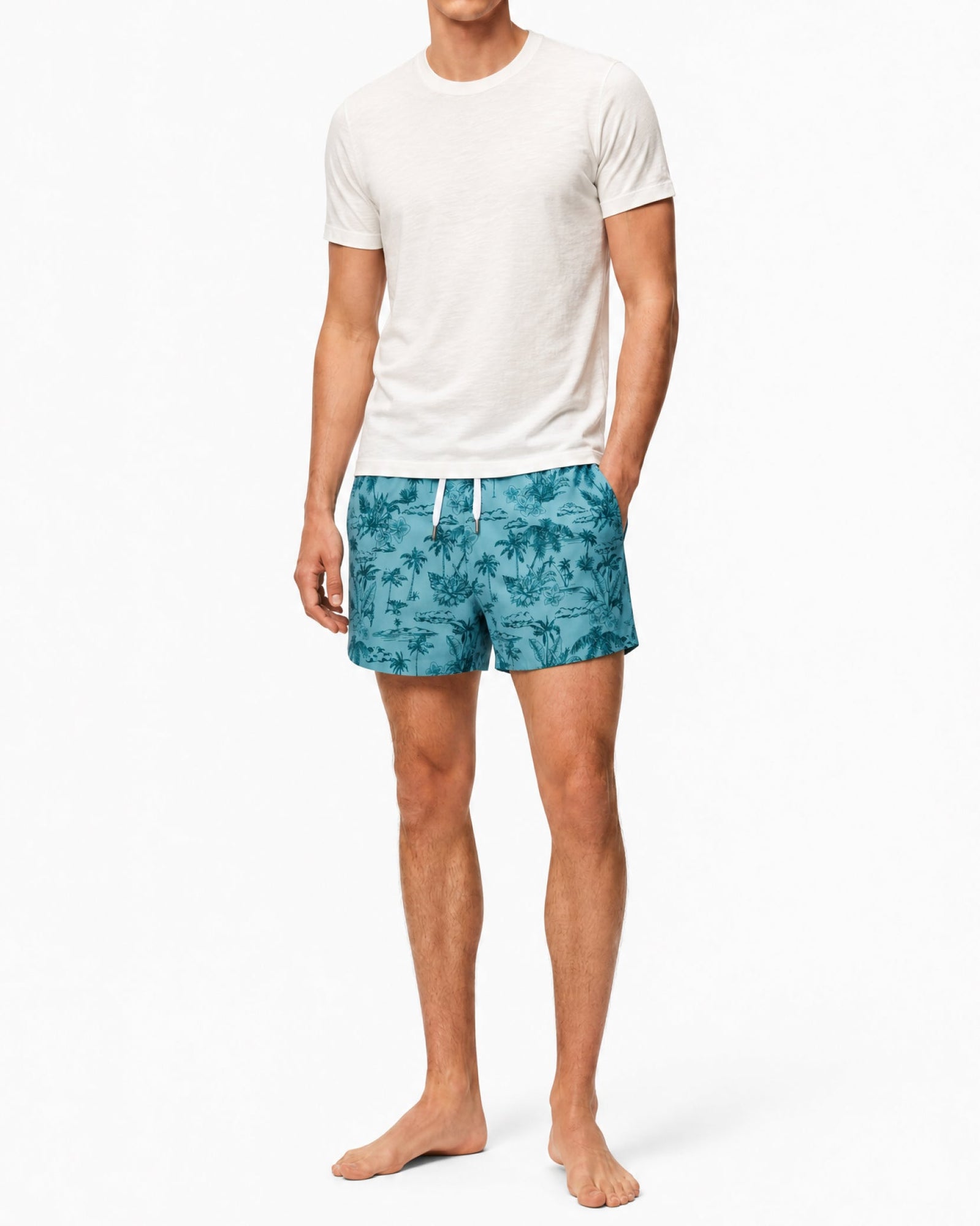 Mens | Stretch Volley Swim Short 5" | Moss
