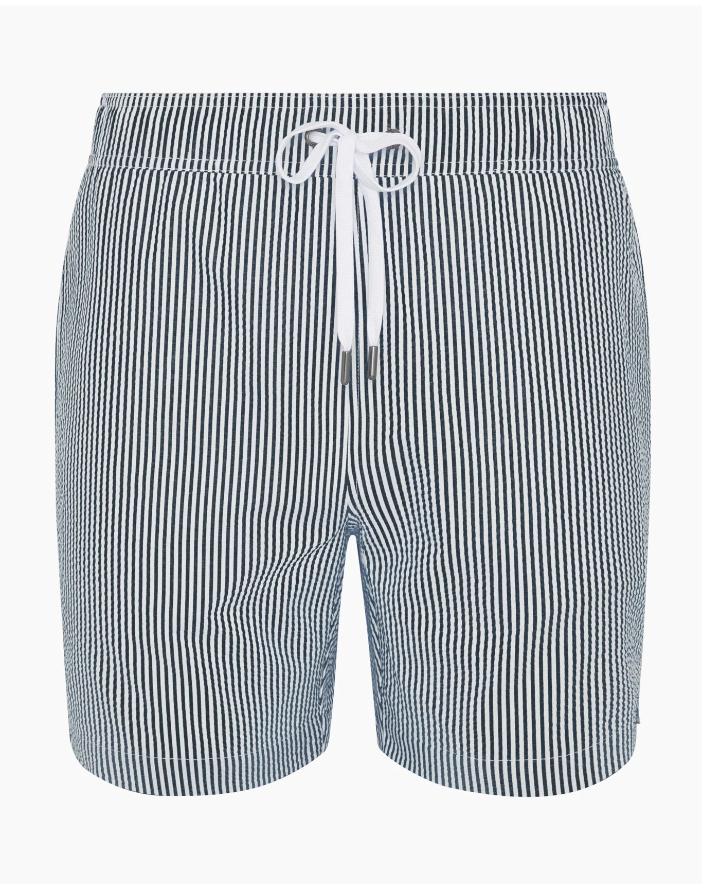 Men | Classic Seersucker Swim Short 7" | Navy