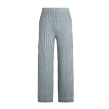 The Multi Stitch Knit Pant | Mediterranean Blue