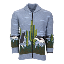 Men | Pack Cardigan | Wolf Blue