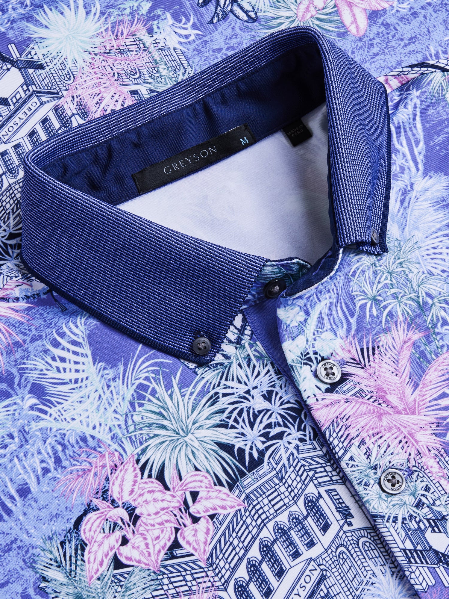 Men | Savannah Nights Polo | Kingfisher