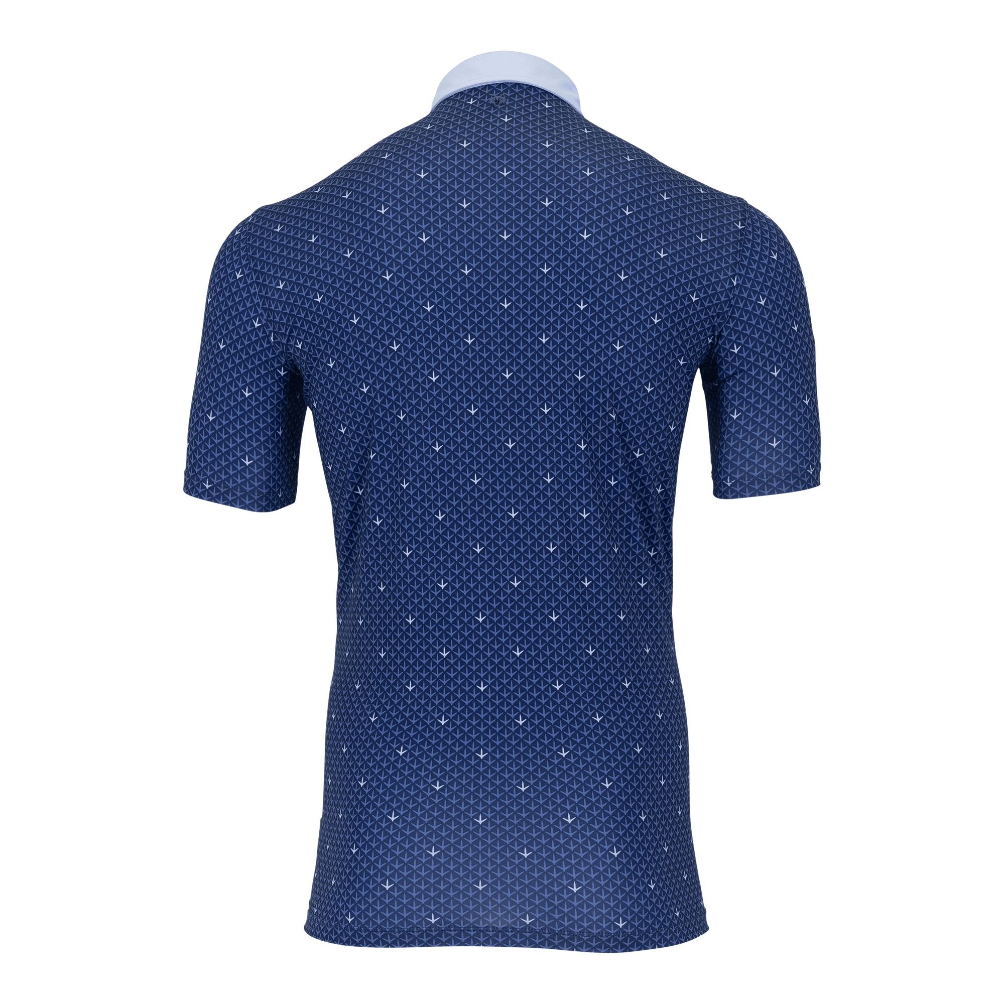 Men | Foot Prints Polo | Maltese Blue