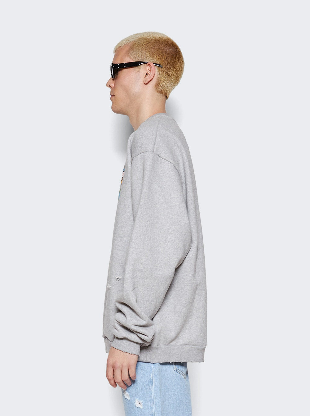 Men | Members of The Rage | Crewneck Sweatshirt | Heather Grey